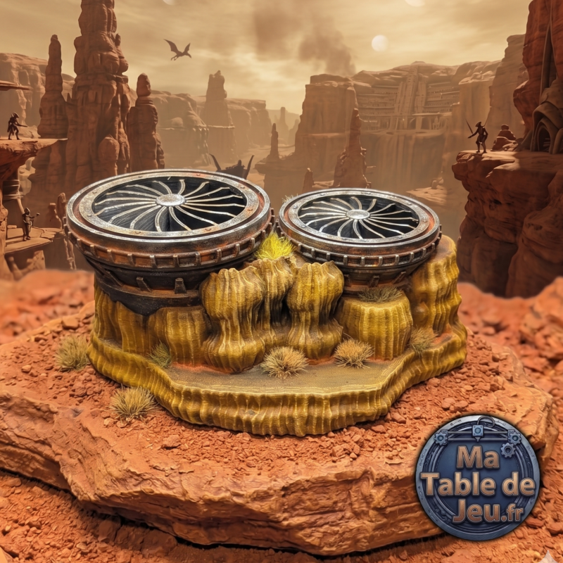 DEC - SWL - Geonosis - Roches n°4