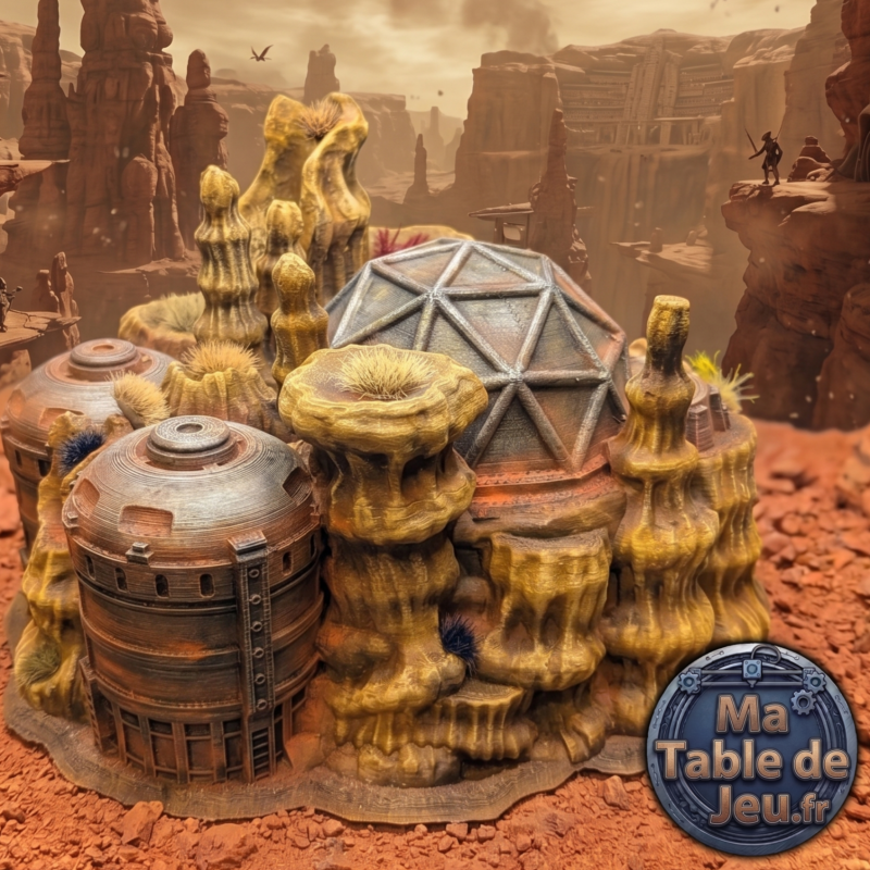 DEC - SWL - Geonosis - Roches n°8