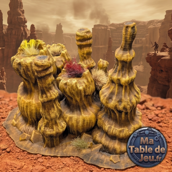 DEC - SWL - Geonosis - Roches n°9