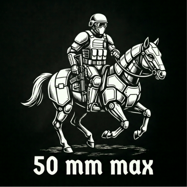 Sur Mesure - Impression Figurine Taille Cavalerie/Motard