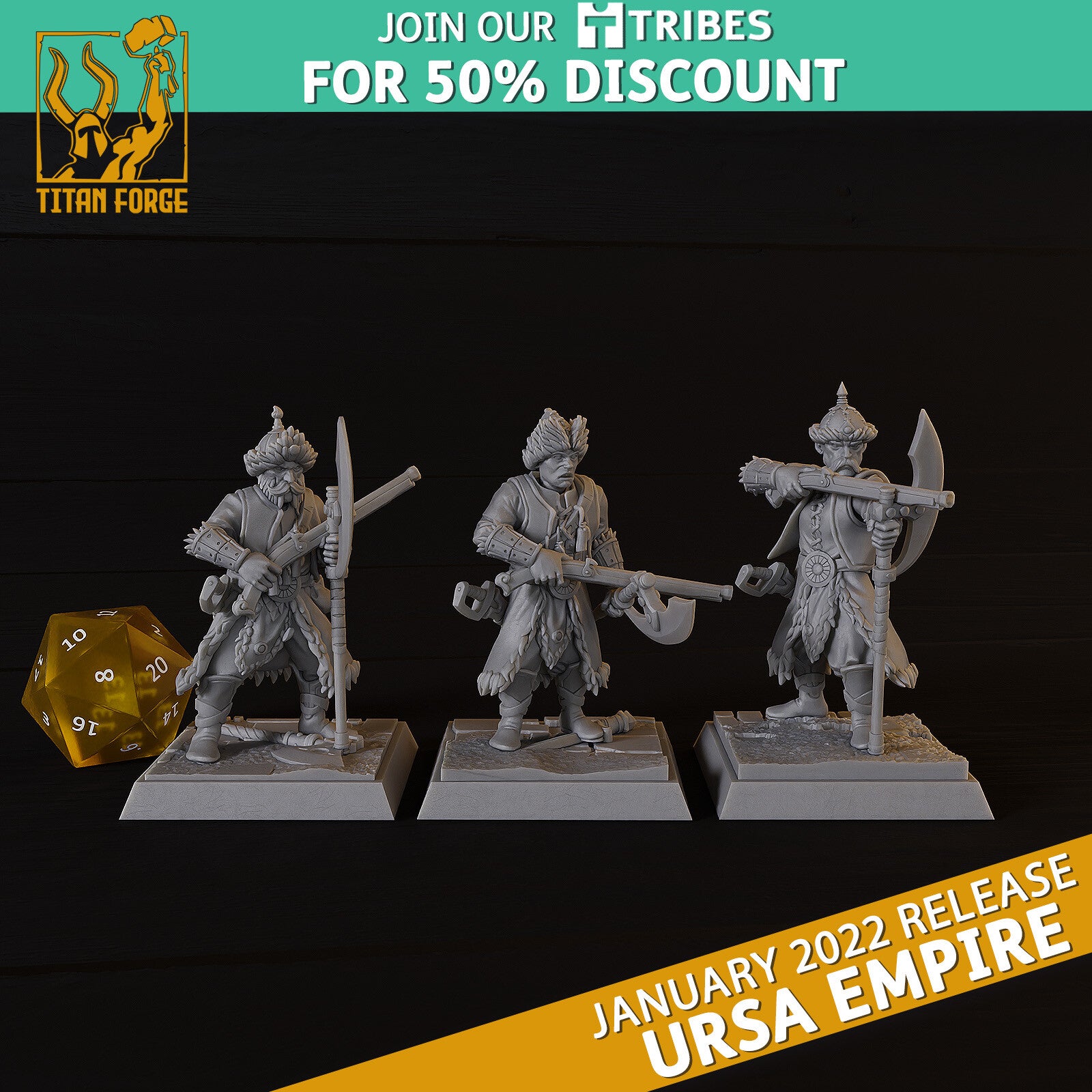 TOW - Ursa Empire - Imperial Hussars Arquebusiers