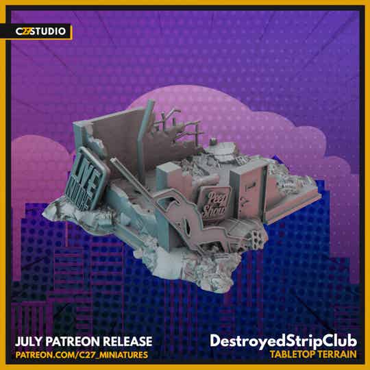 DEC - MCP - Gardiens de la Galaxie - Destroyed Strip Club