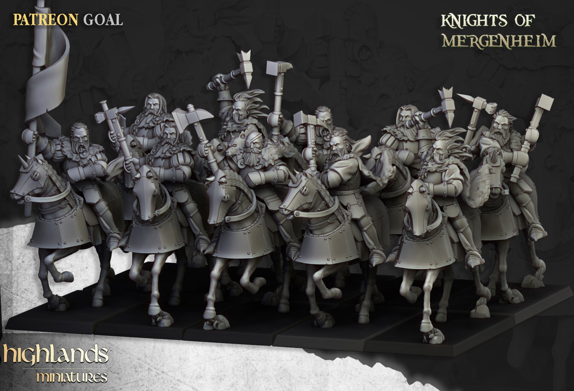 TOW - Sunland - Knights of Mergenheim - Highlands Miniatures