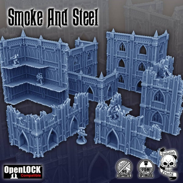DEC - SF - WTC -  Médium WTC Smoke & Steel  Bundle