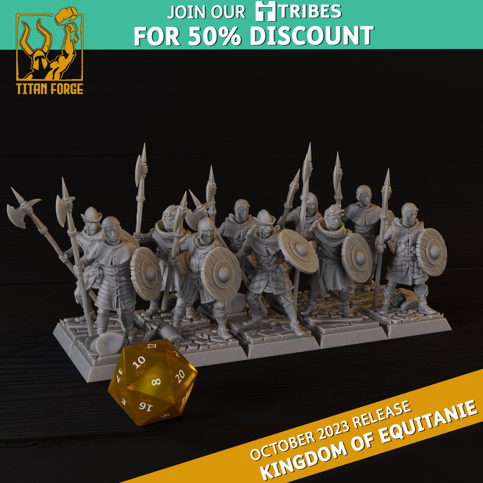 TOW - Kingdom of Equitaine - Men at Arms