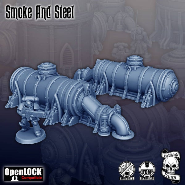 DEC - SF - Smoke & Steel - Pipe & Silo Set 2