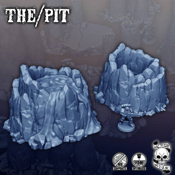 DEC - SF - The Pit - Volcano Small Pic Lave Set