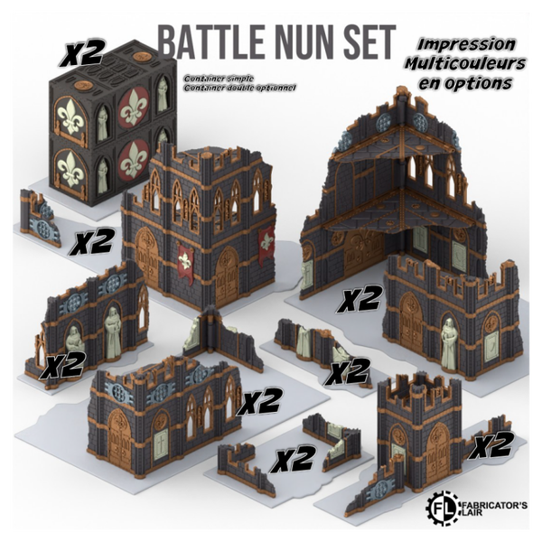 DEC - FL - Battle Nun Set - Battle Nun Set V11 All in