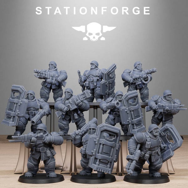 SF - FG - FreeGuard Armored Mutants
