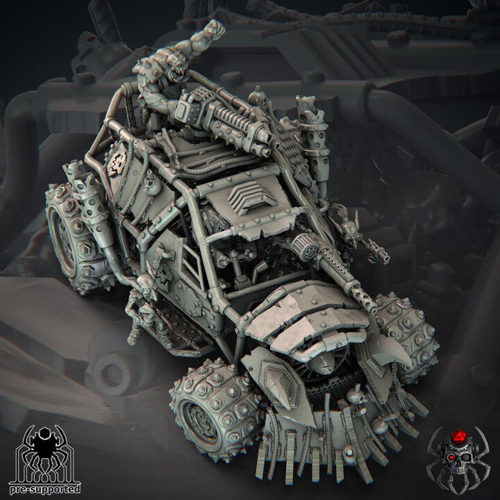 W40k - Orks - Orkz Wasteland - Warbuggy