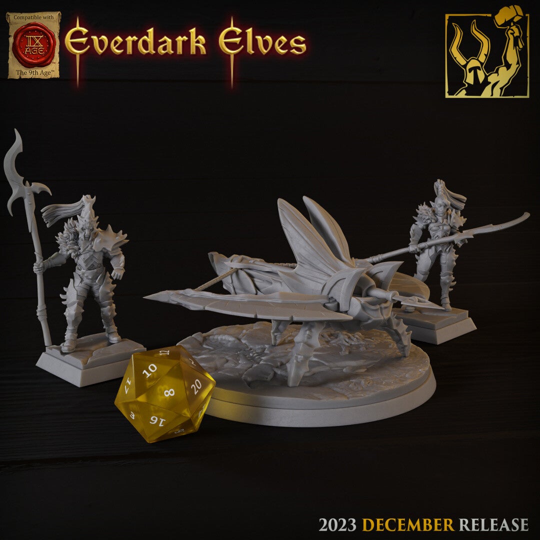 TOW - Everdark Elves - Baliste à Répétition