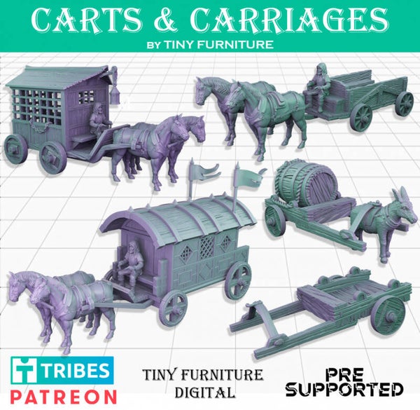 DEC - MedDio - Carts and Carriages - Tiny Furniture