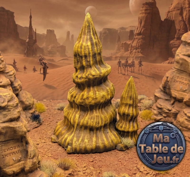 DEC - SWL - Geonosis - Roches n°16