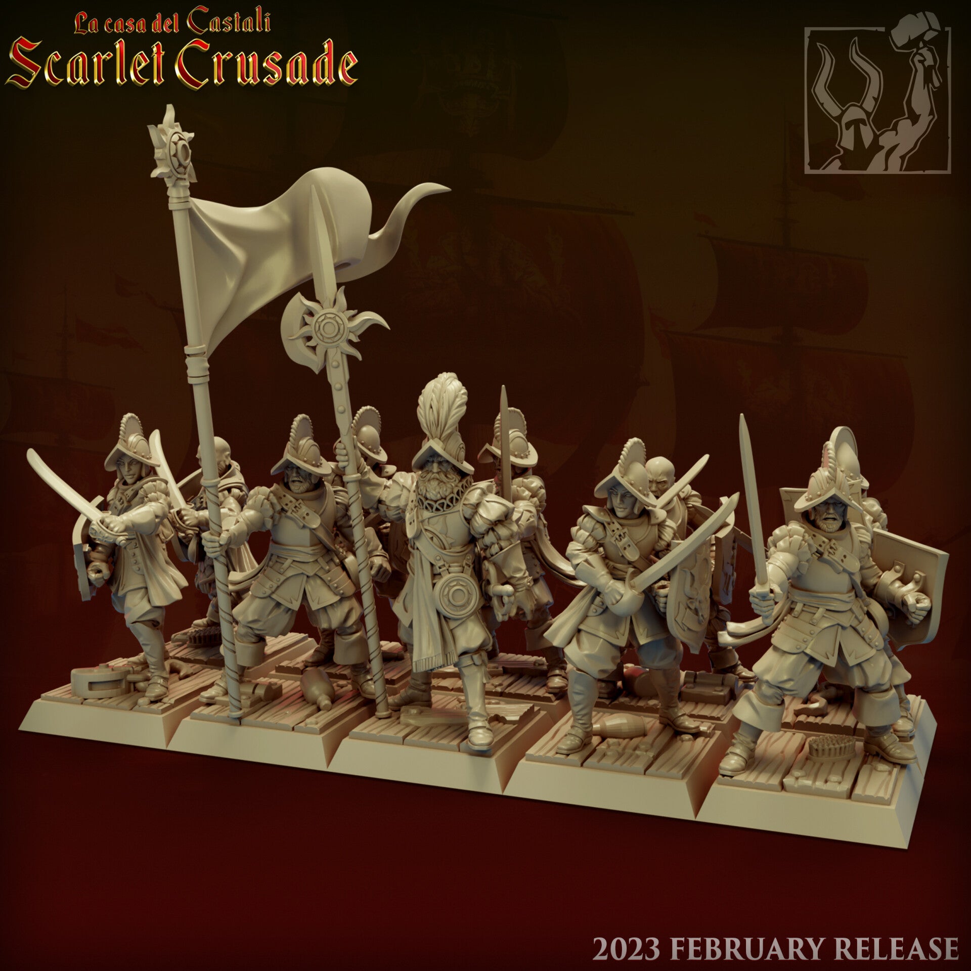 TOW - Scarlet Crusade - Soldats avec Epée