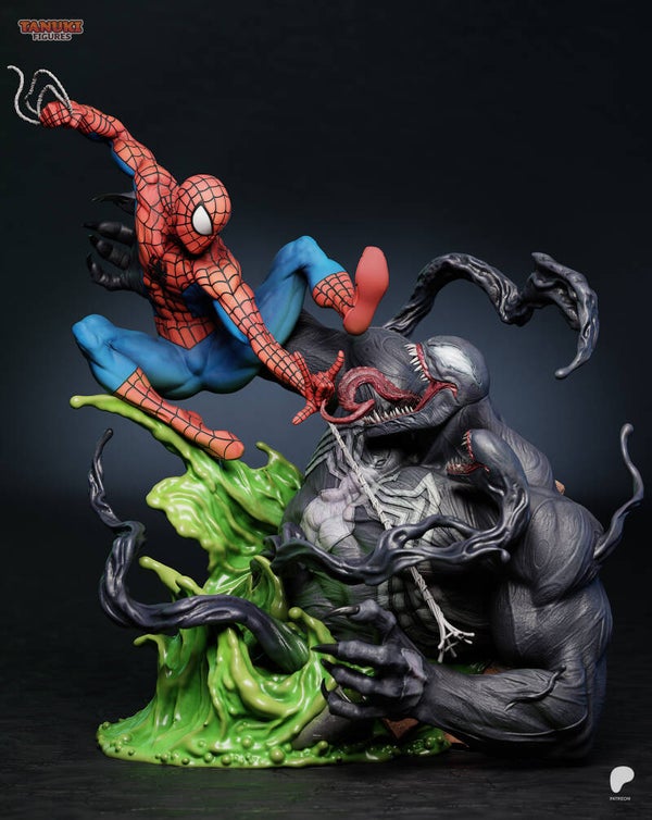 Figs Collector - Fullsize - Spiderman Vs Venom