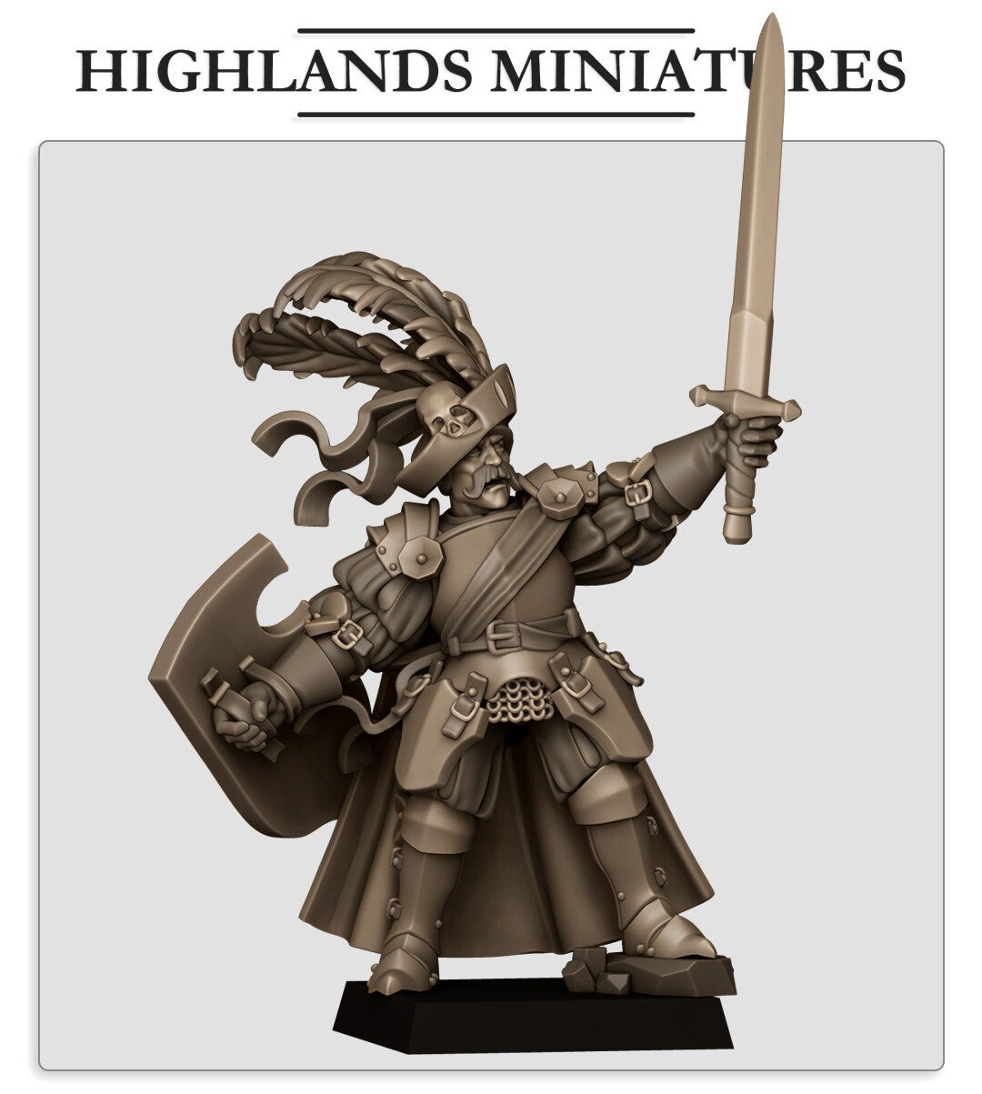 TOW - Sunland - General on Foot - Highlands Miniatures