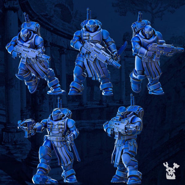 W40K - Legio Prima Victrix - Tacet Vestiga Squad
