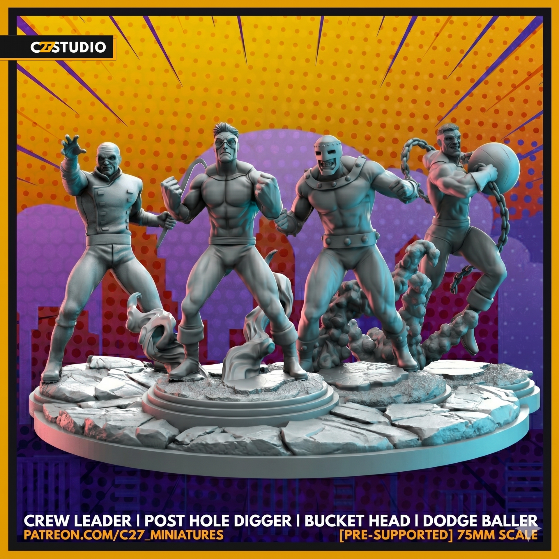 Marvel Crisis Protocol - The Wercking Crew
