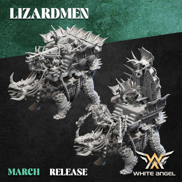 TOW - Ancient Lizardmen - Tricératops