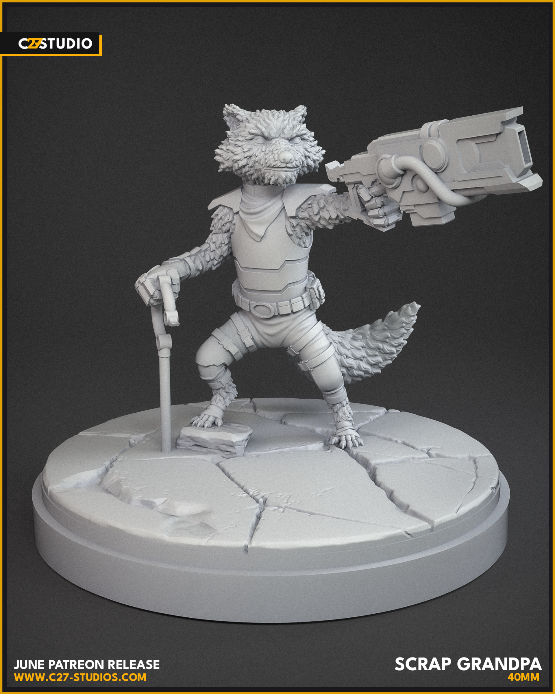 Marvel Crisis Protocol - Rocket Rancoon Wasteland