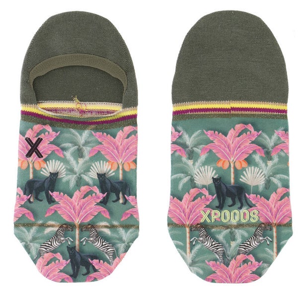 Footies Roze Bloemen