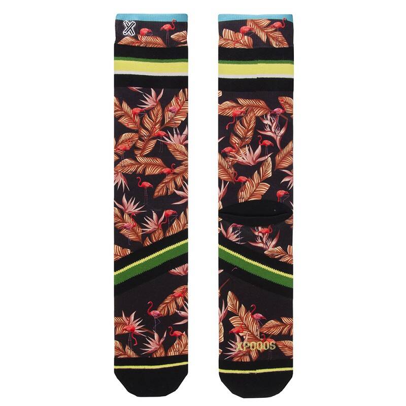 XPOOOS sokken Flamingo