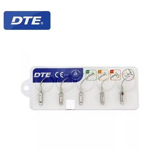 5PCS DTE Dental Supragingival Scaler Tip GD1 Compatible DTE SATELEC NSK