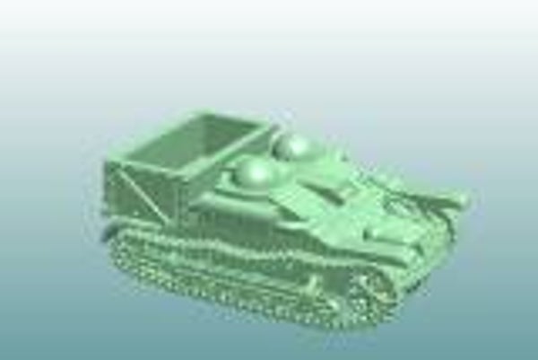 French Renault EU Chenillette