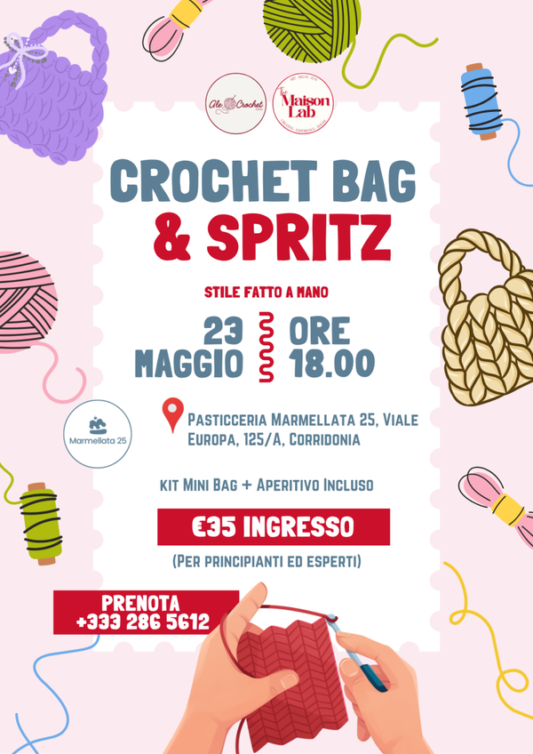 Crochet bag & spritz