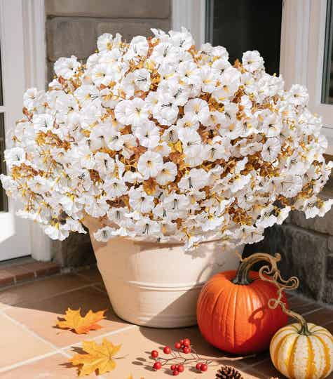 Artificial mums for outdoor