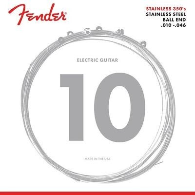 F-350R-B |Fender Stainless 350s string set electric