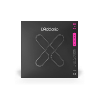 D'Addario 09-42 Super Light, XT Nickel Coated Electric Guitar Strings