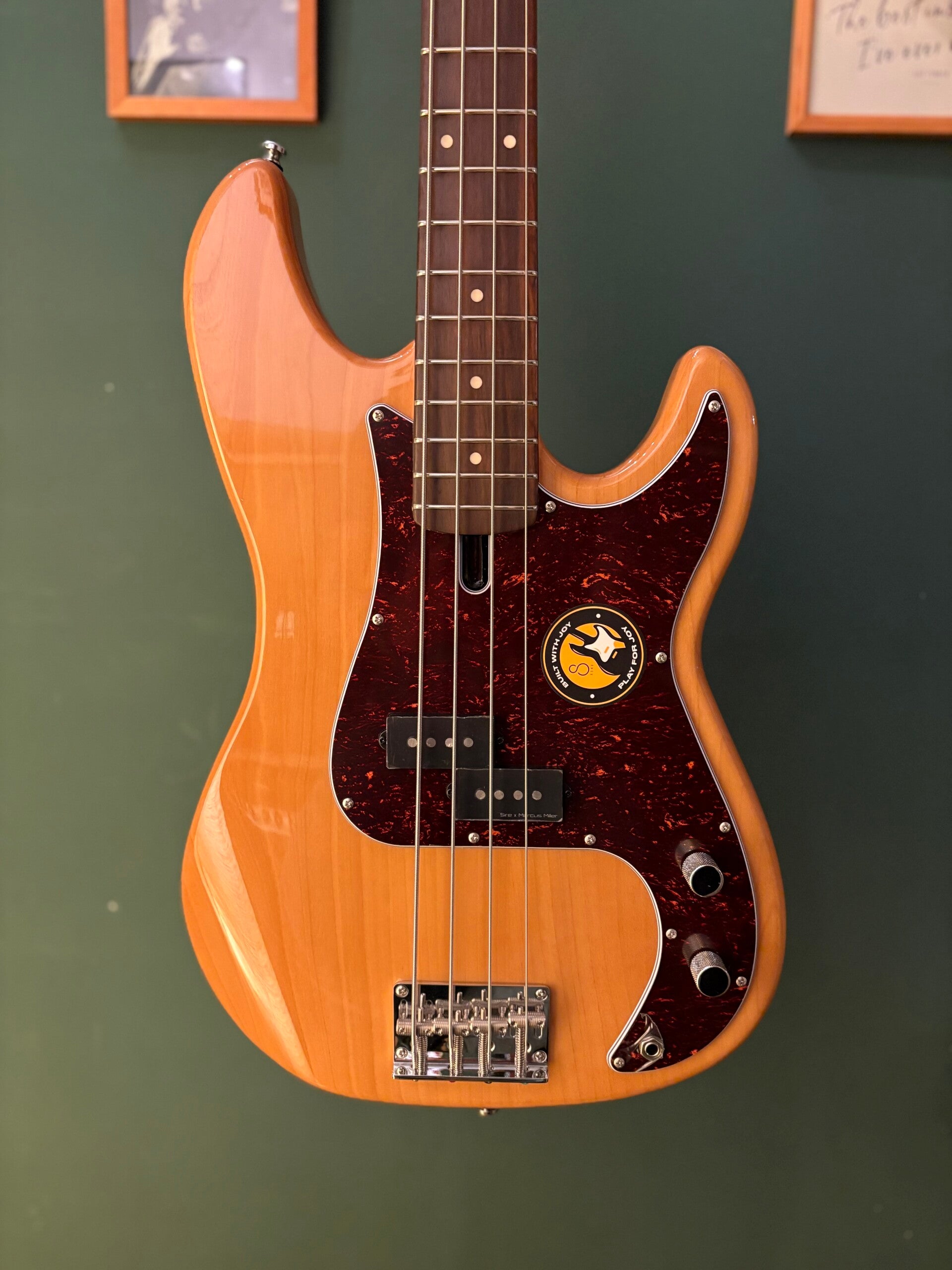 Sire Basses P5 Series Marcus Miller alder 4-string passive bass guitar natural