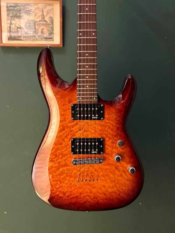 SCHECTER C-6 Plus, Vintage Sunburst