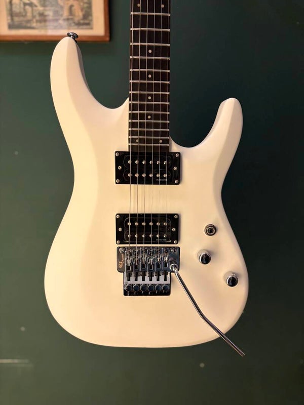 SCHECTER C-6 Deluxe FR, Satin White