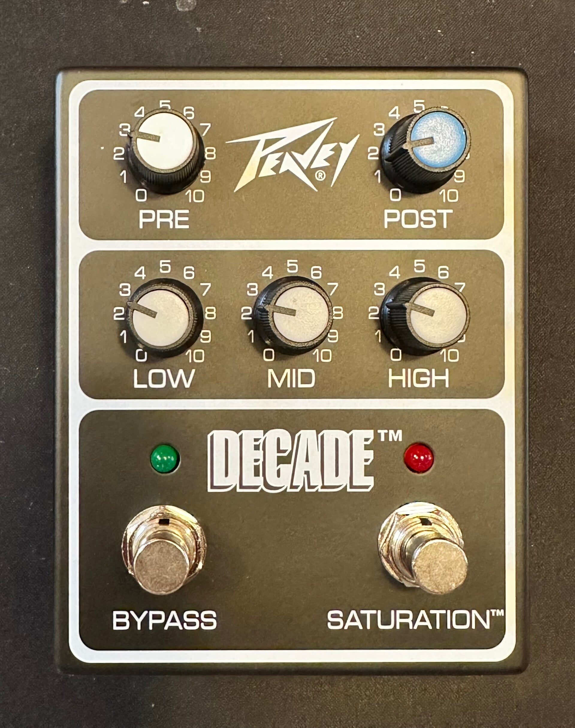 Peavey Decade™ Preamp Effects Pedal