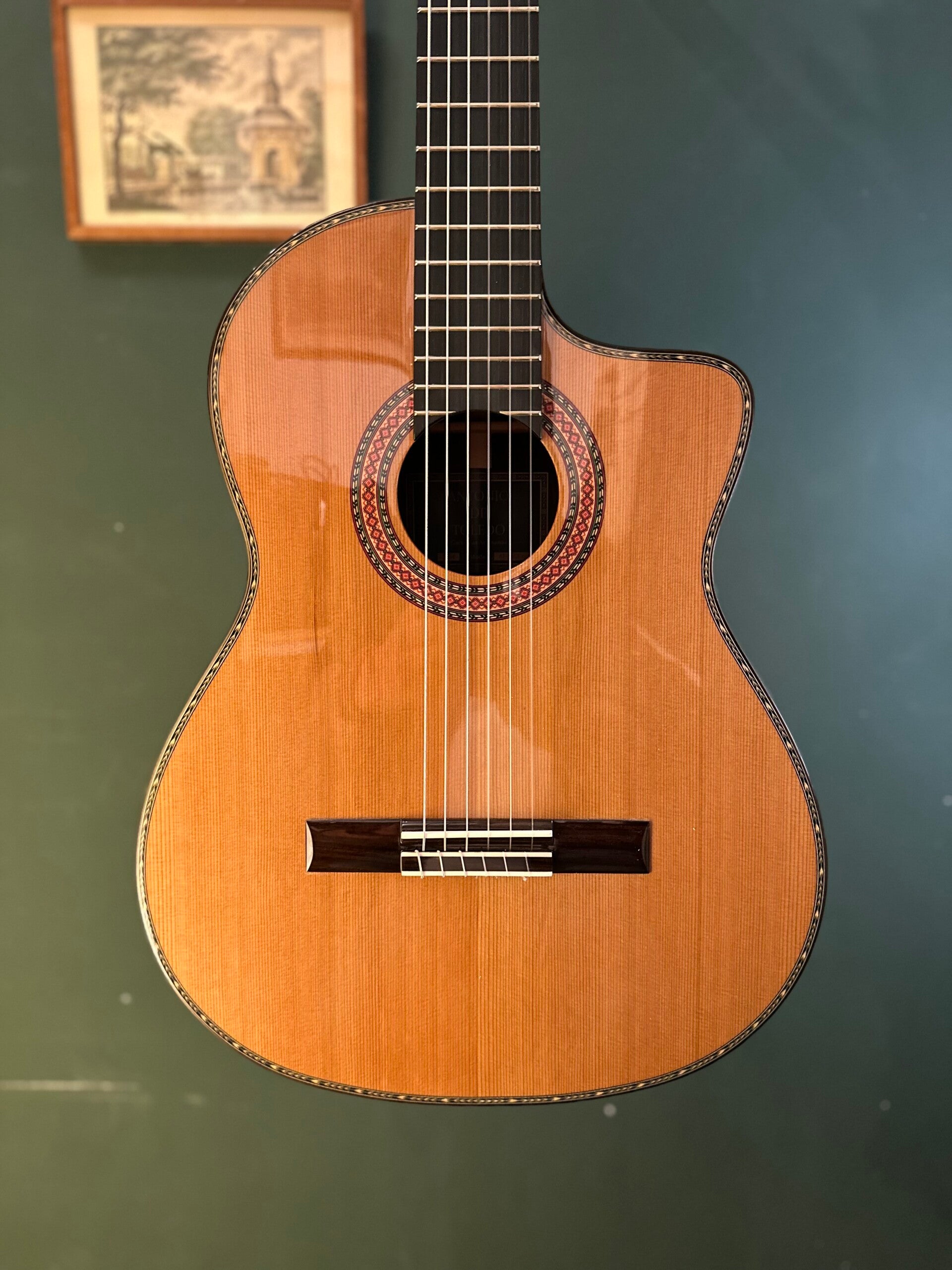 AT15-CE Antonio de Toledo, Indian Rosewood body, Solid Cedar top