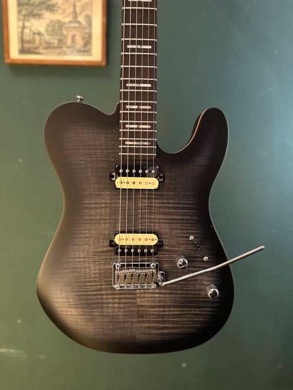 T7N FM/TBK |Sire T Series Larry Carlton transparent black satin