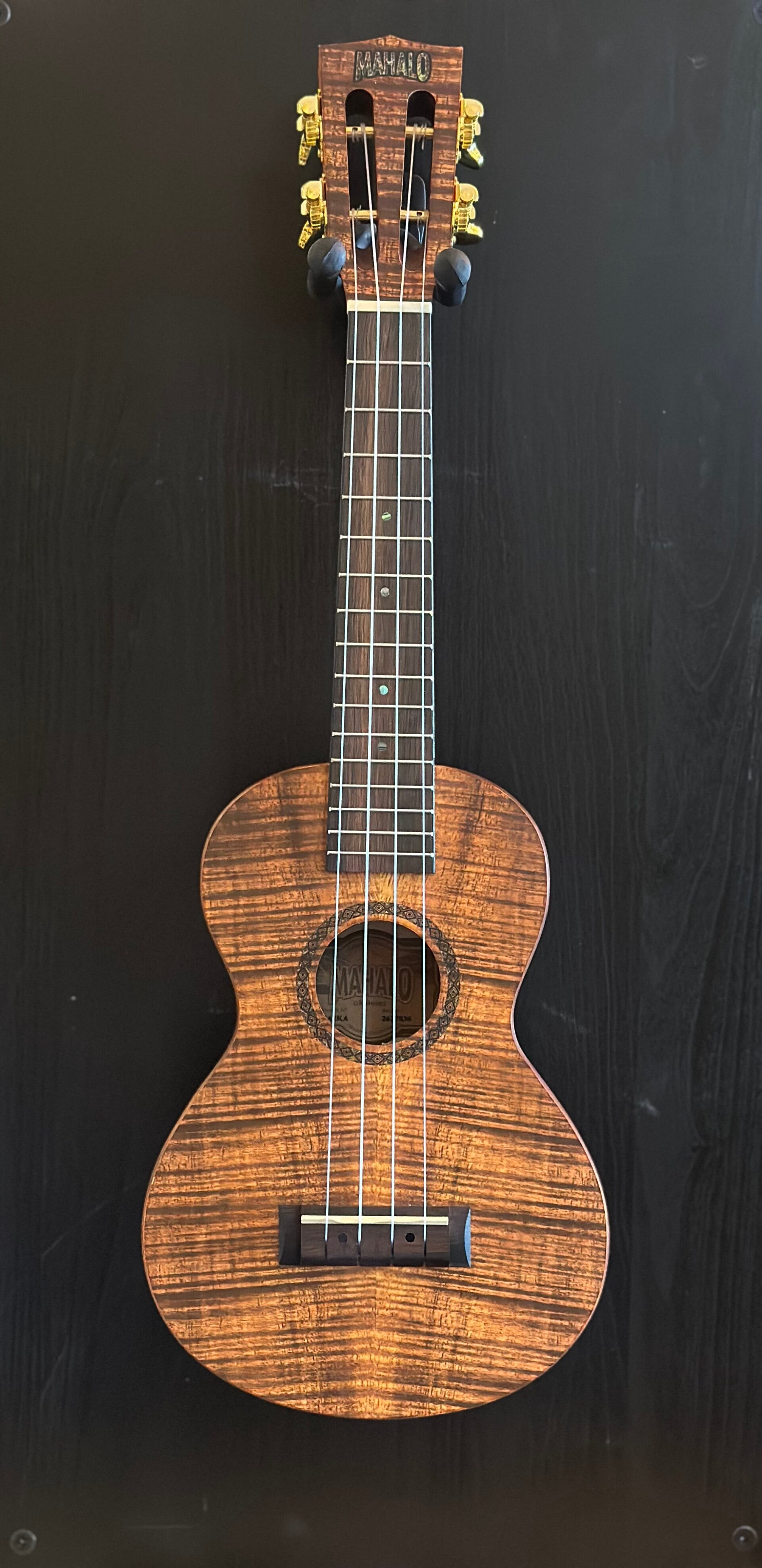Mahalo Artist Elite Series concert ukelele flame koa MA2KA