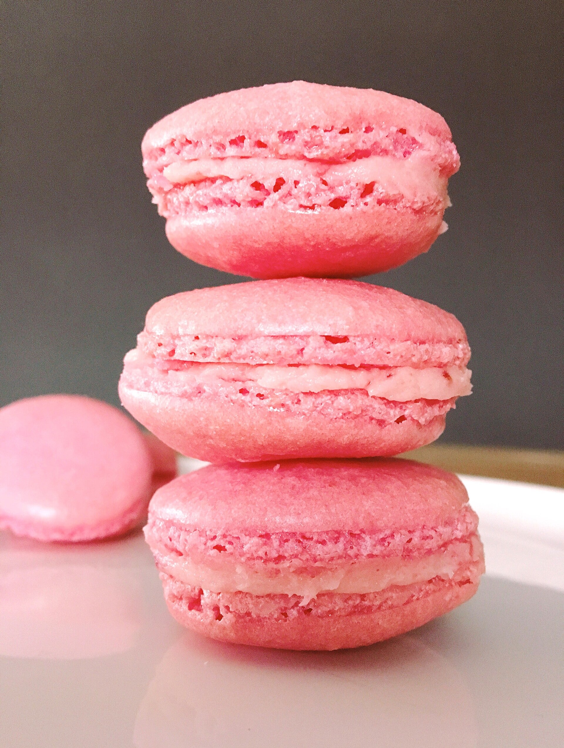 Macaron Aardbei