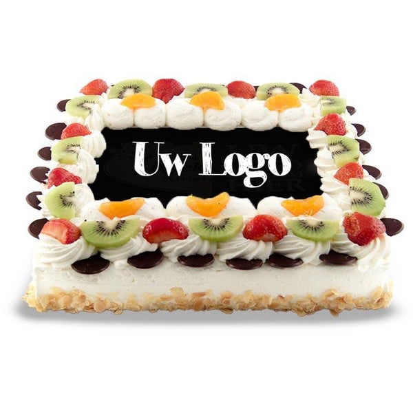 Vruchtentaart met Eigen Logo