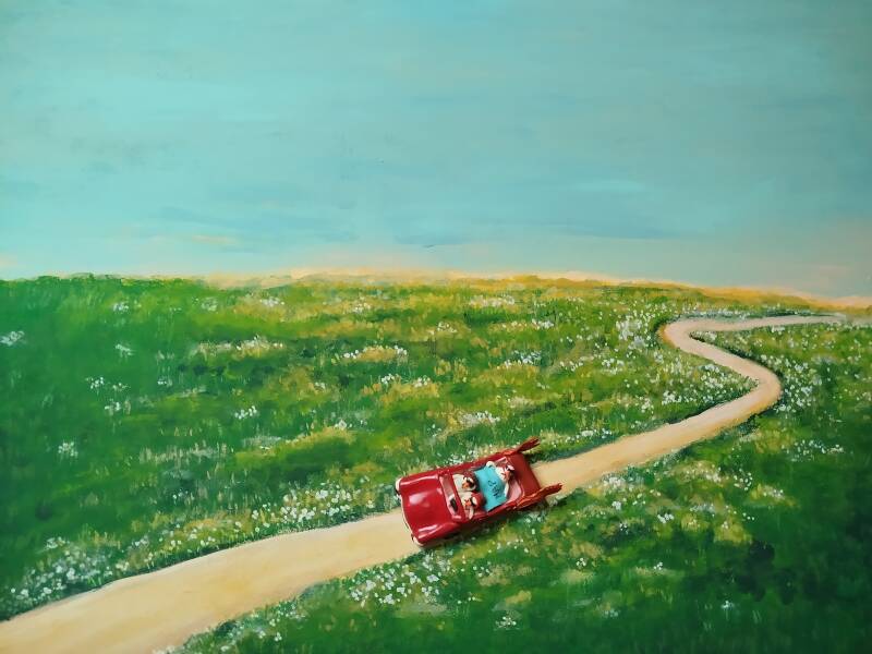 Roadtrip (80cm x 60cm)