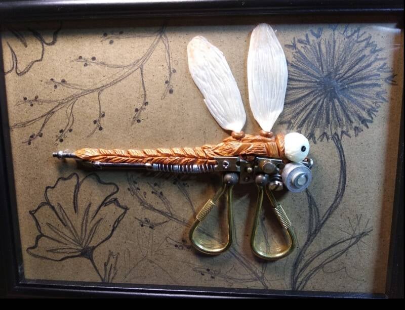 Dragonfly (20cm X 15cm)