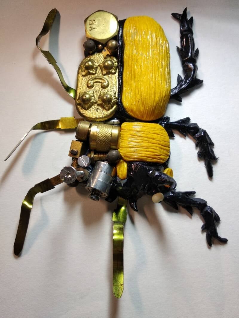 The Gold Beetle (25cm X 20cm)