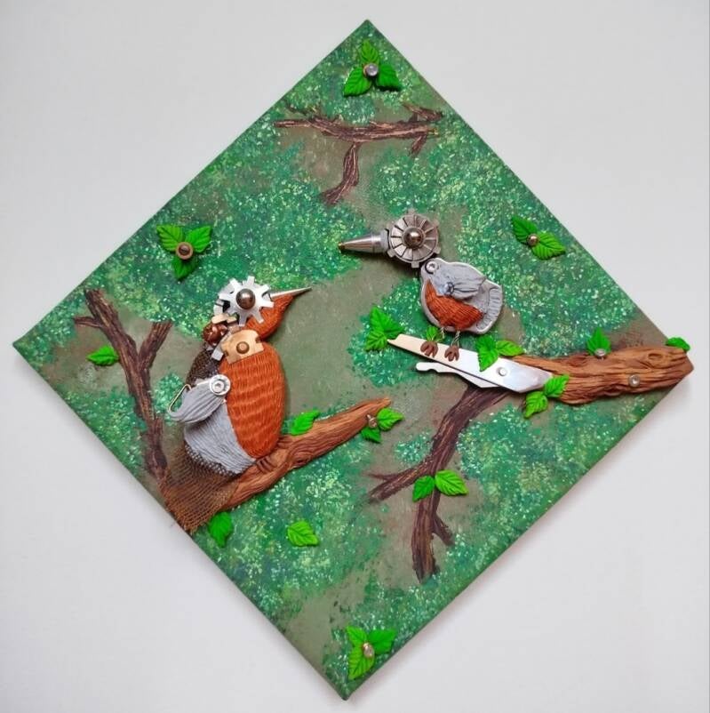 Birds (20cm X 20cm)