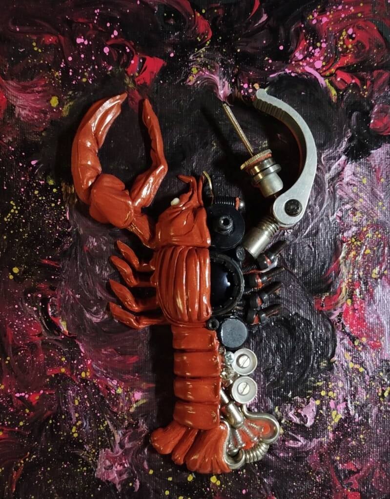 Mechanical Nature: Lobster (25cm X 20cm)