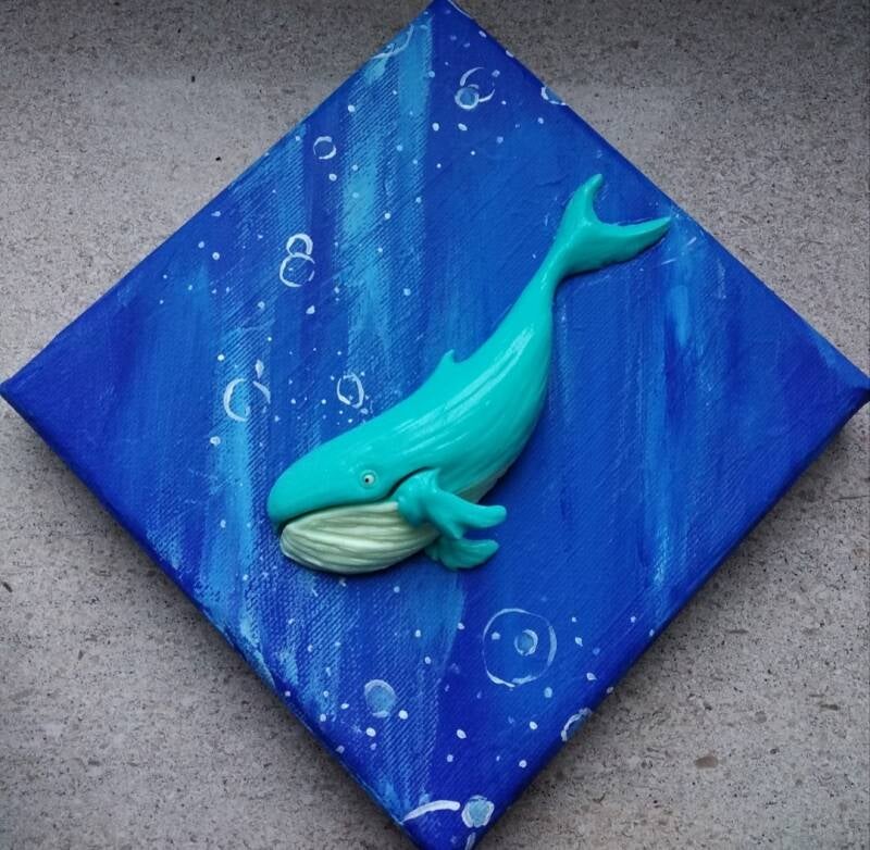 Blue (15cm X 15cm)