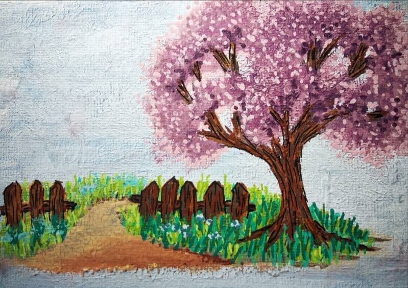 Cherry Blossom (10cm X 15cm)