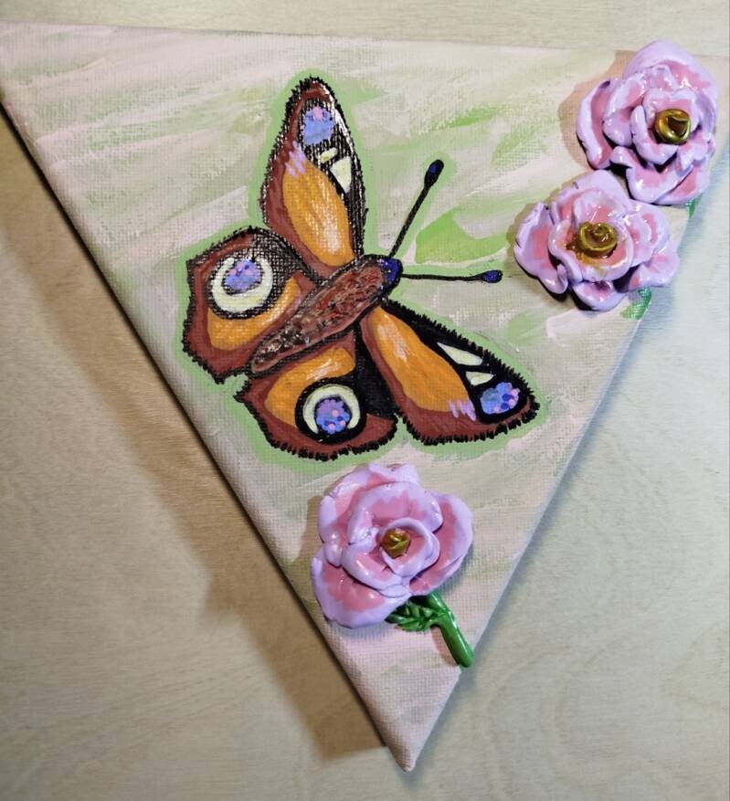 Insects and Plants (20cm X 20cm)