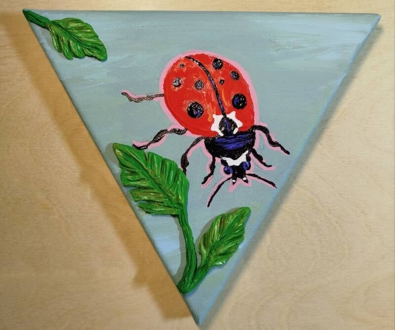 Insects and Plants (20cm X 20cm)